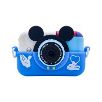 Детский фотоаппарат Mickey Mouse (синий) - 3