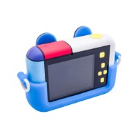 Детский фотоаппарат Mickey Mouse (синий) - 6